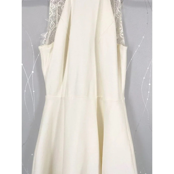 Lulu's Chic Antique White Lace Back Skater Dress $60 - Picture 9 of 16